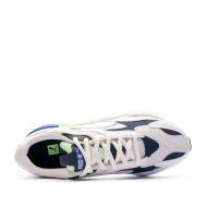 RS-X³ Baskets Blanc/Bleu/Vert Homme Puma vue 4