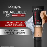 Fond de teint L'Oréal Paris Infaillible Matte Cover 200 Neutre vue 2