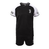 Ensemble de foot Noir Garçon Juventus EK1P pas cher