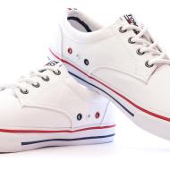 Baskets Blanches Homme Tommy Jeans Sneakers vue 7