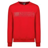 Sweat Rouge Homme Geographical Norway Gantoine