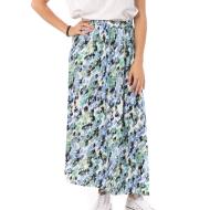 Jupe Longue Vert/Bleu Femme Vero Moda Maxi