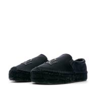 Espadrilles Noir Femme Replay Nash Fluo Slip vue 6