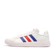 Baskets Blanc/Rouge/Bleu Homme Adidas Grand Court Base 2.0 pas cher