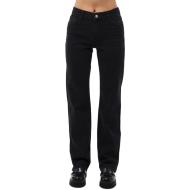 Jean Droit Noir Femme Pieces Kelly pas cher