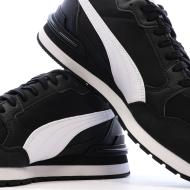 Baskets Noires/Blanches Homme Puma Runner vue 7