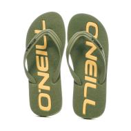 Tongs Kaki/jaune Homme O'Neill Profile vue 3