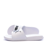 Claquettes blanches homme Puma Popcat 20