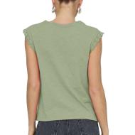 T-Shirt Vert Femme JDY Salva vue 2