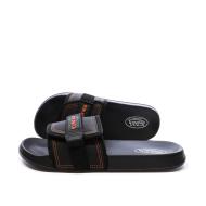 Claquettes Noires/Rouges Homme Von Dutch MALIBU pas cher