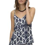Débardeur Marine/Blanc Femme Vero Moda Easy