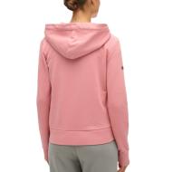 Sweat Rose Femme Superdry Plain Zip Hood vue 2