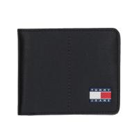 Portefeuille Noir Homme Tommy Hilfiger Heritage AM0AM13409 pas cher