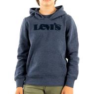 Sweat à Capuche Gris Foncé Garçon Levi's 9ED478 pas cher