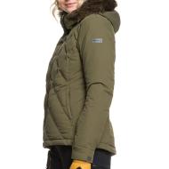 Veste de ski/snow Kaki Femme Roxy Breeze vue 3