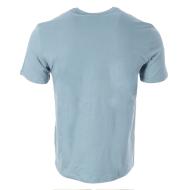 T-Shirt Bleu Homme Calvin Klein Jeans Badge 30s vue 2