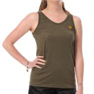 Débardeur Kaki Femme Von Dutch Zip pas cher