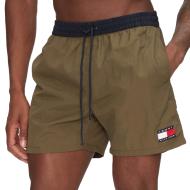 Short de Bain Kaki Homme Tommy Hilfiger Drawstring