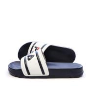 Claquettes Marines/Blanches Homme Fila Morro pas cher