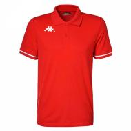 Polo Rouge Homme Kappa Barli