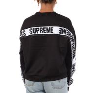 Sweat Noir Femme Supreme Grip Rosebud vue 2