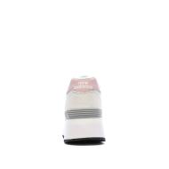Baskets Blanches/Beiges/Roses Femme New Balance 515 vue 3