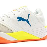 Chaussures de Handball Blanches/Bleu Homme Puma Accelerate Turbo Nitro 106459 vue 7