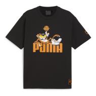 T-shirt Noir/Orange Homme Puma Hoops X Cheetos pas cher