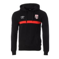Guingamp Sweat à Capuche Noir Homme Umbro pas cher