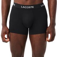 X3 Boxers Gris/Noir Homme Lacoste Microfibre vue 2
