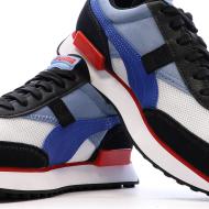 Baskets Noir/Bleu/Blanc Garçon Puma Future Rider Splash Jr vue 7
