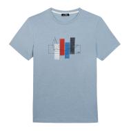 T-Shirt Bleu Homme TBS Horizon