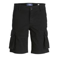 Short Cargo Noir Garçon Jack & Jones Zeus vue 3