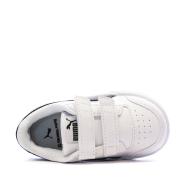 Zapatillas blancas/negras para niño Puma Shuffle ver 4