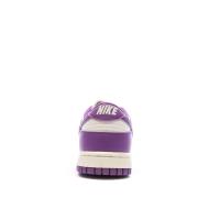 Baskets Violette/Blanche Femme Nike Dunk Low vue 3