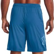 Short de Sport Bleu Marine Homme Under Armour Tech Graphic vue 2