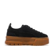 Baskets Noire/Marron Femme Puma Mayze vue 2