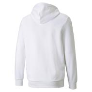 Sweat Blanc Homme Puma Classics Logo Hoodie vue 2