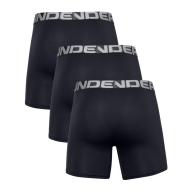 x3 Boxers Noir Homme Under Armour Charged vue 2