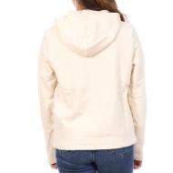 Women's Hoody Ecru Le Coq Sportif Hoody N°8 Photo of the Espace des Marques %store% store - view of %key%