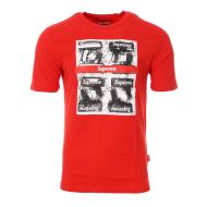 T-shirt Rouge Homme Supreme Grip Gun
