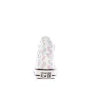 Baskets Blanches à cœurs Fille Converse All Star Hearts Easy-on vue 3