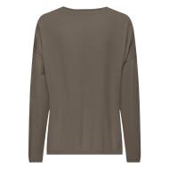 Pull Marron Femme Only Chianti vue 2