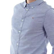 Chemise Bleu Homme Tommy Jeans Slim Stretch Oxford vue 2