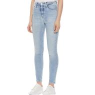Jean Skinny Bleu Femme Calvin Klein Jeans High Rise pas cher