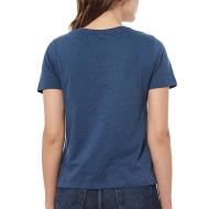 T-shirt Bleu Femme Kaporal Final vue 2