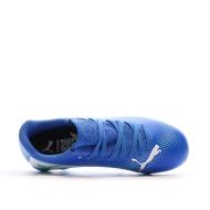Chaussures de football Bleu Garçon Puma Future 7 Play FG/AG vue 4
