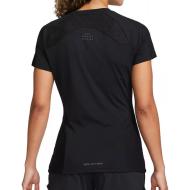 T-shirt Noir Femme Nike Dfadv vue 2