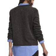 Gilet Marron Femme Only Olivia vue 2