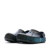 Sandales Crocs Noires Mixte Bayaband Logo Motion vue 6